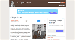 Desktop Screenshot of johnedgarhoover.com